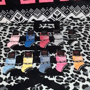 Pink vs Collegiate Collection Socks